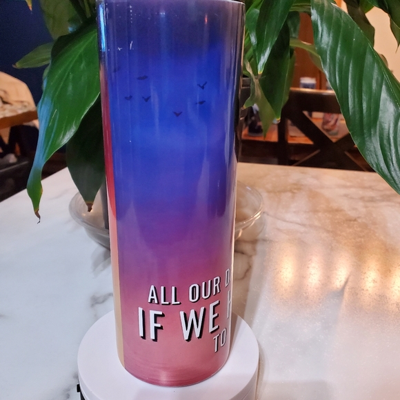 Pursue Your Dreams Hot Air Balloon  20oz Tumbler with duo lids 🎉sale - Picture 12 of 14